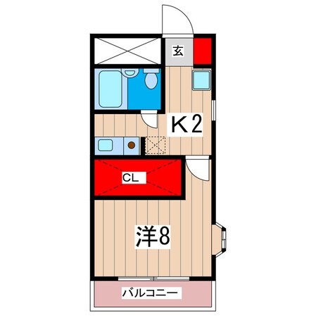 メゾンALCの物件間取画像